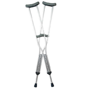 MULETA AXILAR DE ALUMINIO (MULETA REGULAR DE ALUMINIO)